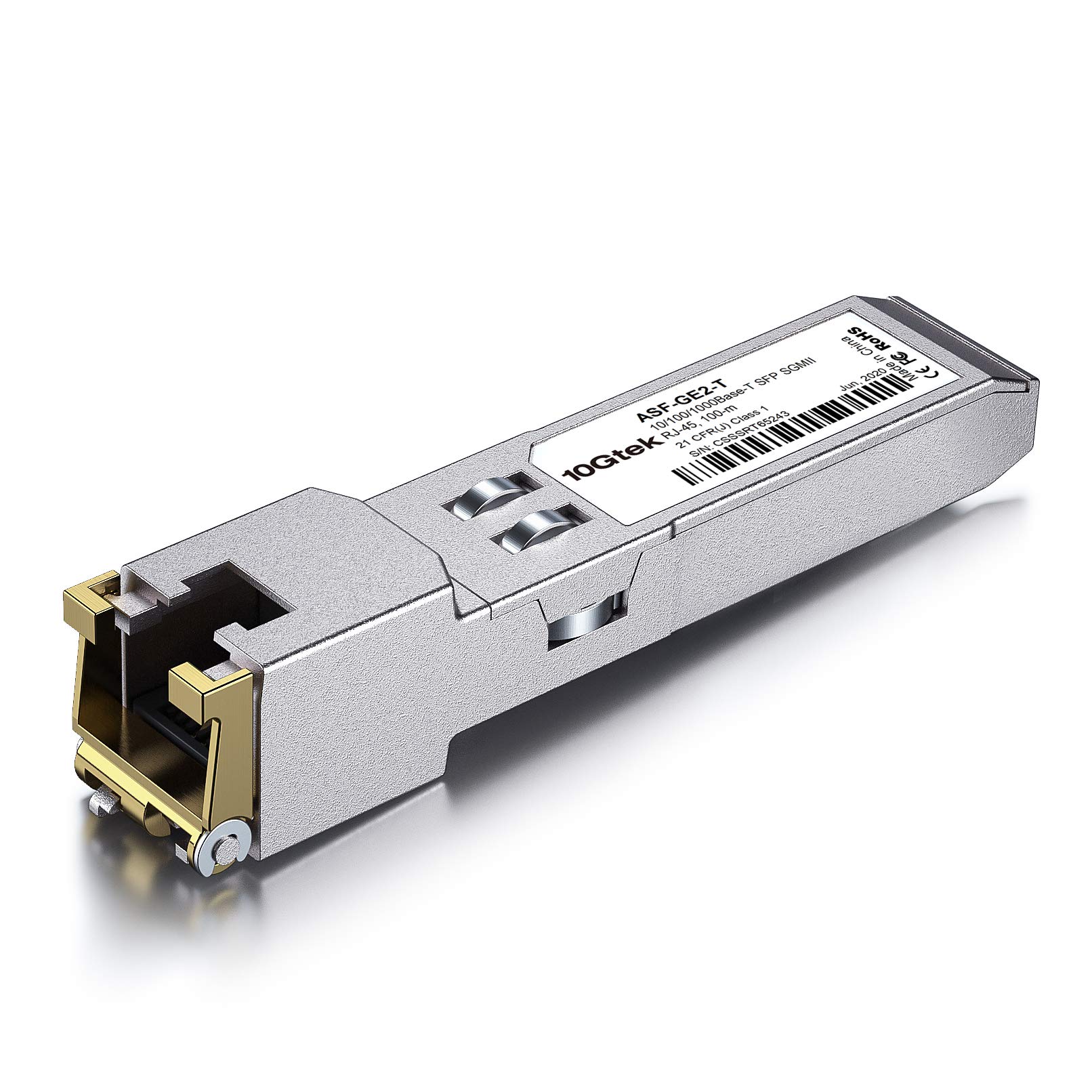 10/100/1000BaseT Copper SFP, AutoNegotiation SFP to RJ45 MiniGBIC