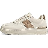 TIMEJOY Women's Platform Fashion Sneakers Retro Casual Walking Tennis Shoes Low Top Lace Up Comfort Non Slip Footwear