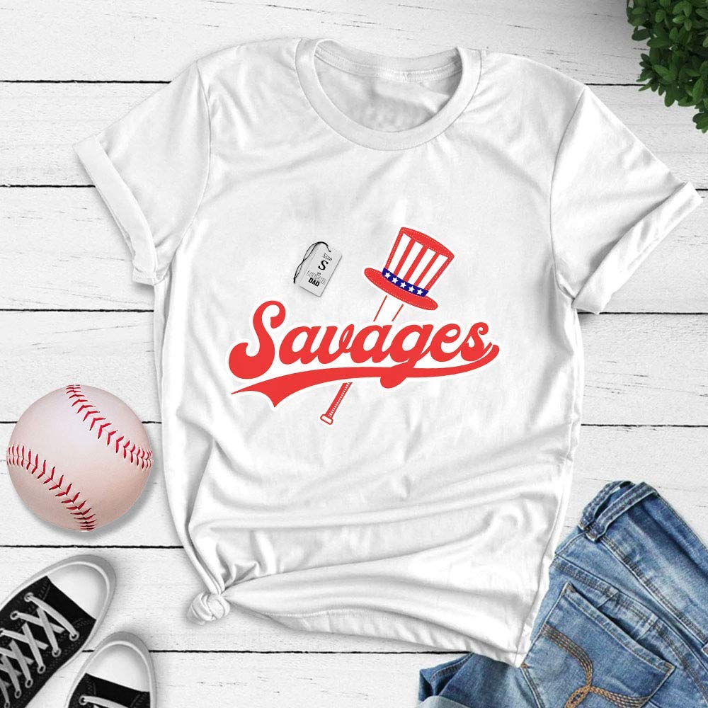 Savages In The Box Shirt New York Baseball Funny Uncle Hat Customized Handmade T-shirt __t