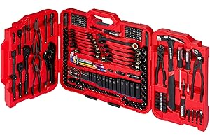 STARWORK TRUE MECHANIC 306-Piece Mechanics Tool Set and Socket Set, Comprehensive Tool Kit, Automotive Repair Tool Set, Professional