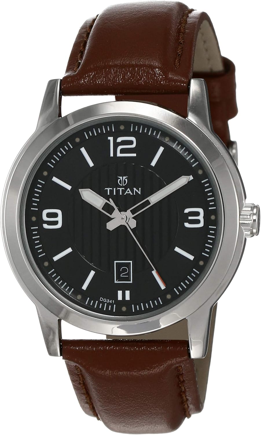 Titan Neo Men's Designer Watch Quartz, Water Resistant, Leather Strap