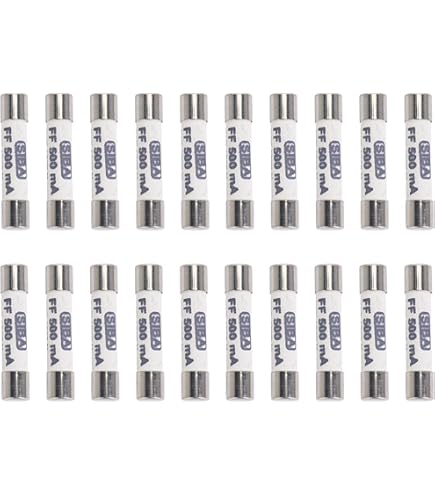 ZYHNYTAO 2 pièces 6,3 x 32 mm FF315mA FF500mA FF630mA FF800MA FF10A FF16A 1000 V fusible céramique DMI-fusible pour multimètre ZYHNYTAO 2 pièces 6,3 x 32 mm FF315mA FF500mA FF630mA FF800MA FF10A FF16A 1000 V fusible céramique DMI-fusible pour multimètre