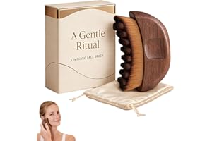Lymphatic Contour Face Brush, Gentle Vibration Facial Massager for Jawline, Chin & Contouring, Lymphatic Face Sculpting Tool 