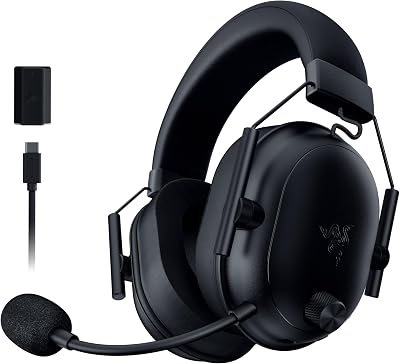 Razer BlackShark V2 HyperSpeed Wireless Ultra-Lightweight Headset Black 70 Hours
