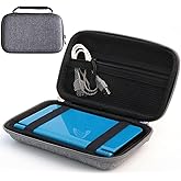 QFDSHOPCO Hard Carrying Case Storage Box Travel Protective Bag Pouch Compatible with Nintendo 3DS, DS Lite, 3DS XL, 3DS LL, New 3DS, NEW 3DS XL, New 2DS XL, NEW 3DS LL, DS Console (Case Only)