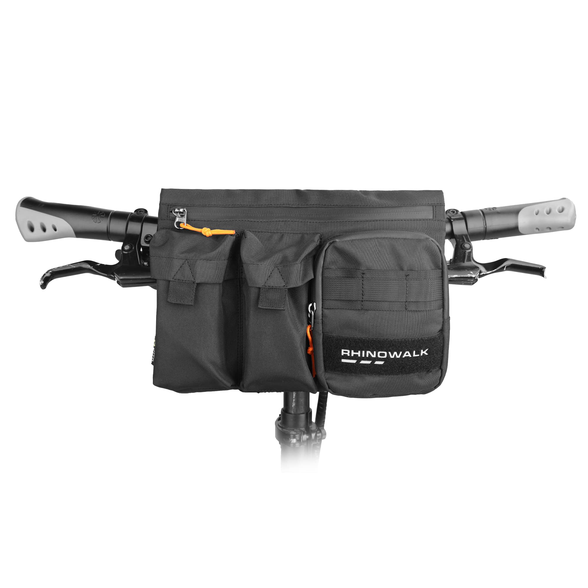 abamita Bike Handlebar Bag Front Bag Bicycle Bag Storage Bag with Shoulder Strap for Road Bike Mountain Bike Cycling Travel