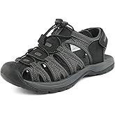 DREAM PAIRS Womens Closed Toe Hiking Summer Outdoor Sport Athletic Sandals
