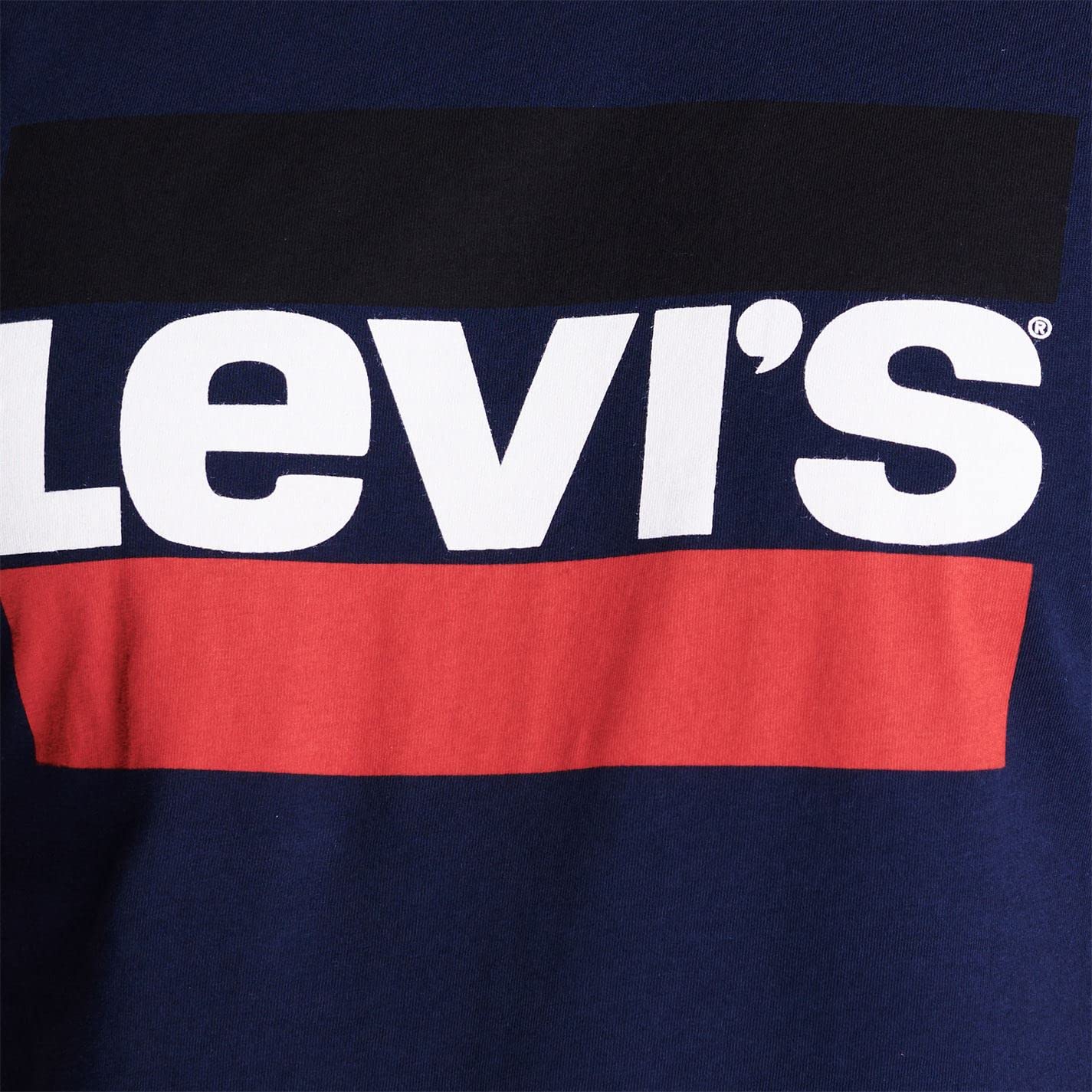 Levi's Herren Sportswear Logo Graphic T-Shirt,Dress Blues,XXL 4