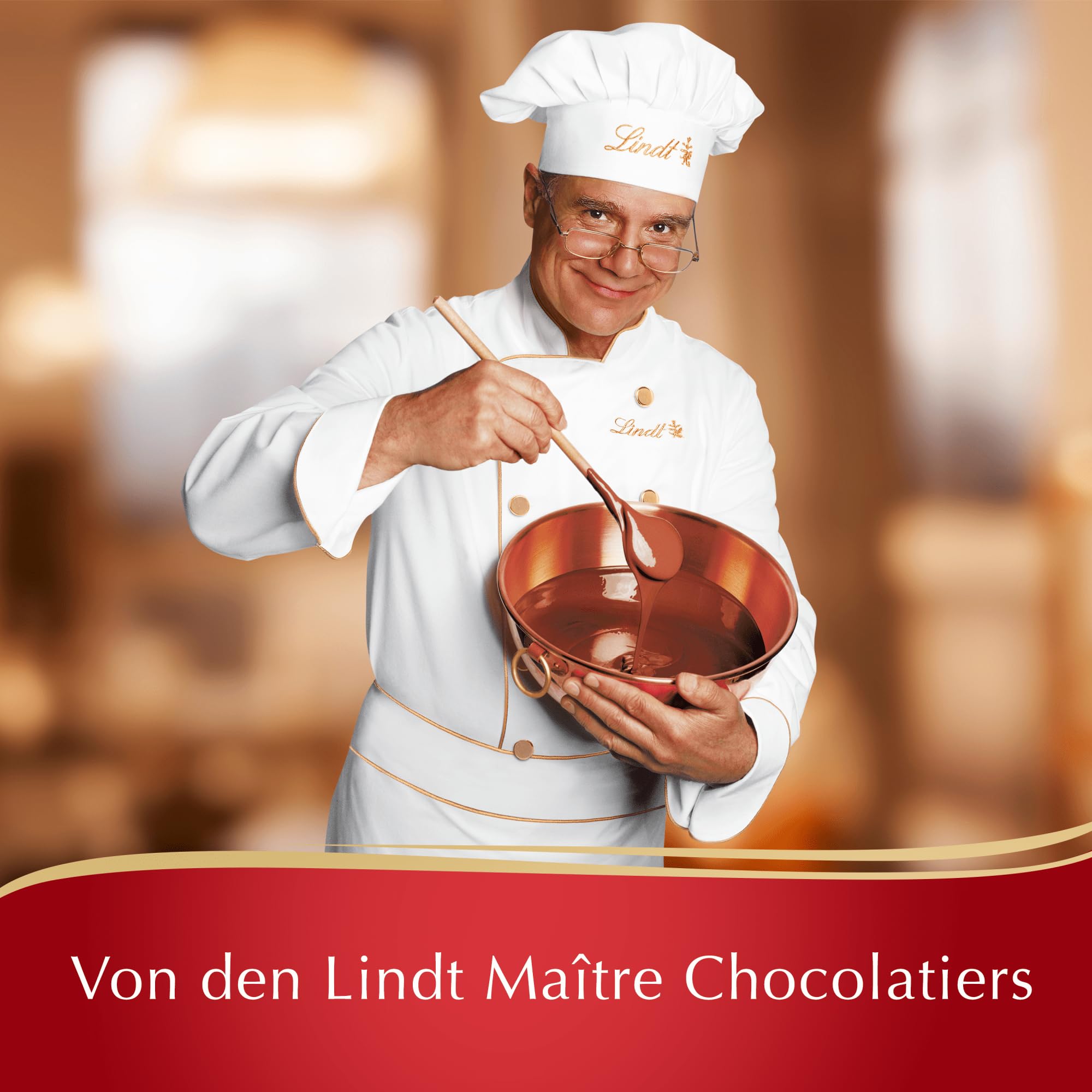 Lindt Schokolade LINDOR Thekendisplay | 1718 g | Ca. 138 Kugeln in den Sorten Milch, Dark 70%, Feinherb, Stracciatella, Weiß, Pistazie | Pralinengeschenk | Schokoladengeschenk | Großpackung 5