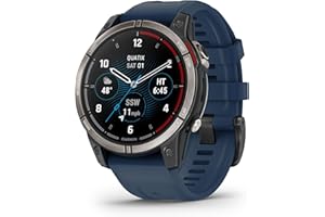 Garmin quatix® 7 Pro Premium GPS Marine Smartwatch with AMOLED Display, LED Flashlight, Sailing and Watersport Activities, Fi