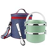 Stackable Bento Box Stainless Steel Thermal Lunch