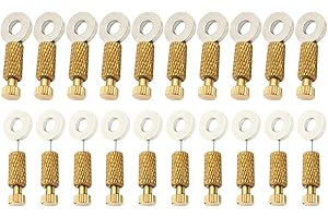 Lyshujli 20Pcs Leather Suture Positioning Needles,DIY Leathercraft Located Needles Leather Locking Pins, Leather Craft Stitching Fixed Suture Needles for Holding Seam Pinning up Leather Sewing