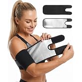 Yuomeaz 2Pcs Arm Trimmers for Flabby Arms, Arm Sweat Bands for Women | Adjustable Sweat Arm Bands for Sports, Sauna, Women