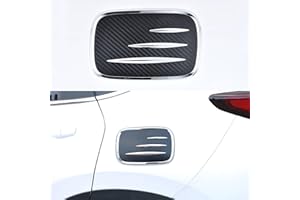 ANTBOOBOO For Honda CR-V CRV 2017 2018 2019 2020 2021 2022 Carbon Fiber Fuel Door Tap Tank Protector Trim Protective Gas Tank Door Cover