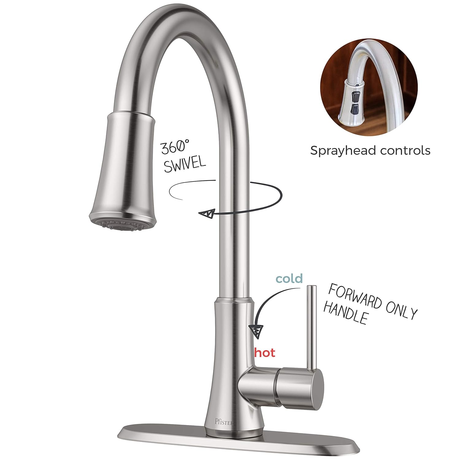 Water Efficient Model Pfister G529pf1s Pfirst Series Single Handle
