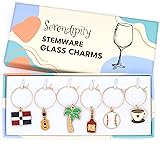 Dominican Republic Wine Charms, Dominican