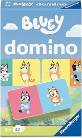 Ravensburger Bluey Dominoes Game for Kids 3+ 2-4 Players view 2