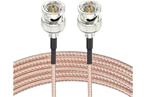 Superbat HD-SDI 3G SDI Cable 25ft BNC Male to Male 75 ohm RG179 Thin Coaxial Cable for Cameras BMCC Video Equipment,Support HD-SDI 3G-SDI 4K Video, SDI Camera Wire