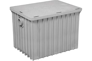 Canplas 3950A03 Thermoplastic Grease Interceptor 50 Gallons per Minute, 100 lb. Grease Capacity