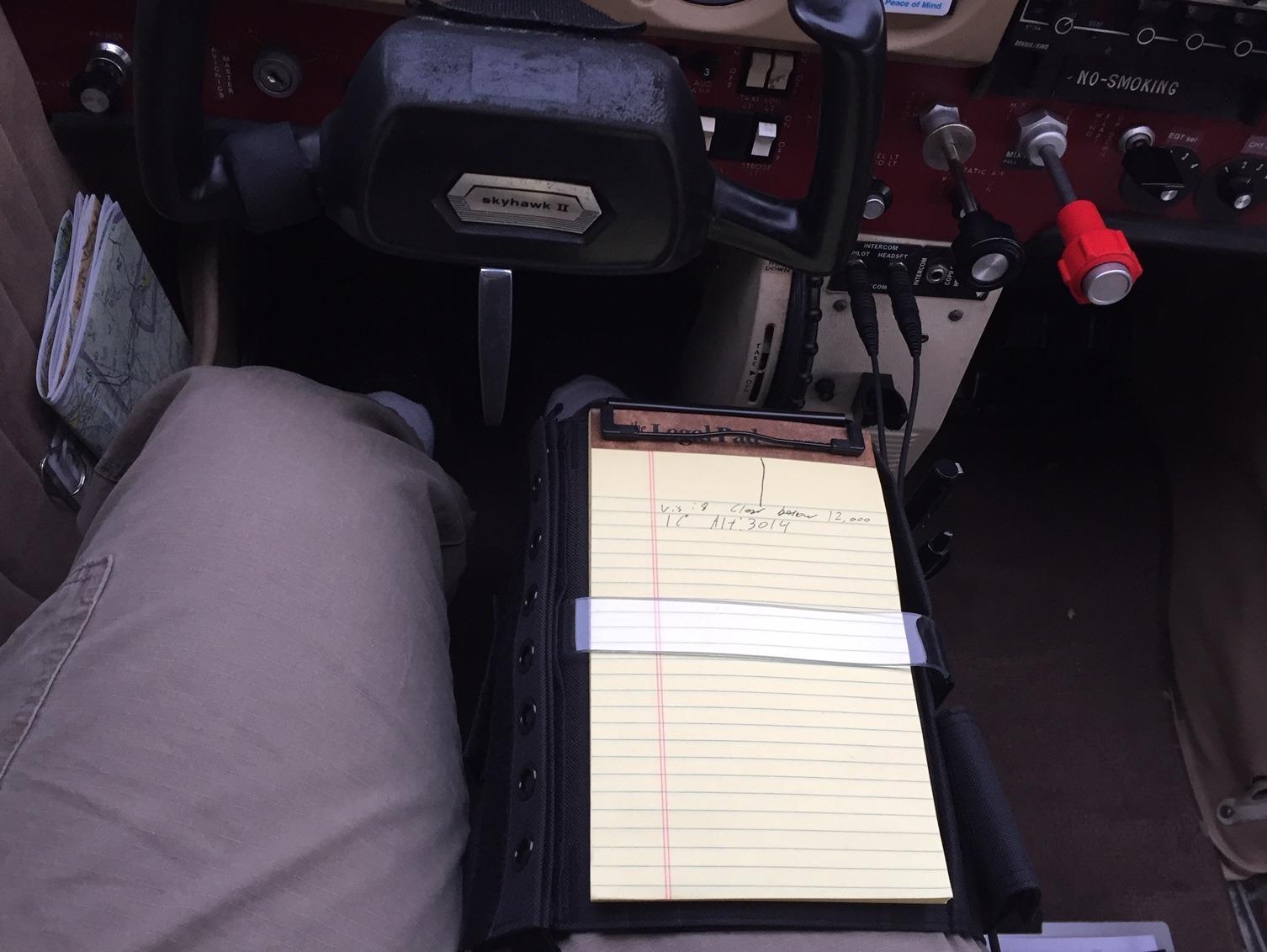 10/mo Finance FlyBoys Reversible Kneeboard Clipboard & Pen Holder