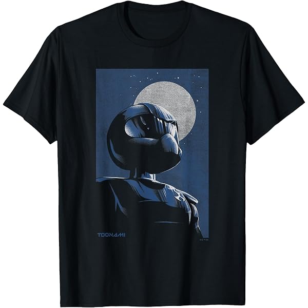 Amazon.com: Toonami T.O.M. Moon Premium Tri-blend T-Shirt