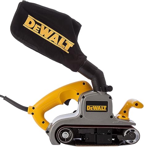 Dewalt Dwp352vs Qs Ponceuse A Bande 1 010 W Jaune Amazon Fr Bricolage
