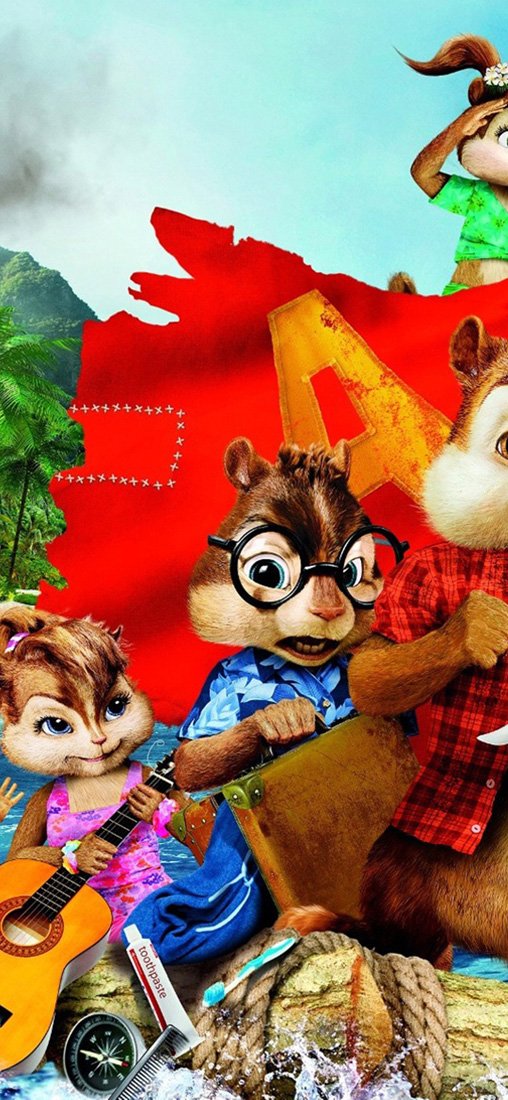 PeelitStickit Alvin and The Chipmunks Chipwrecked, vinyl
