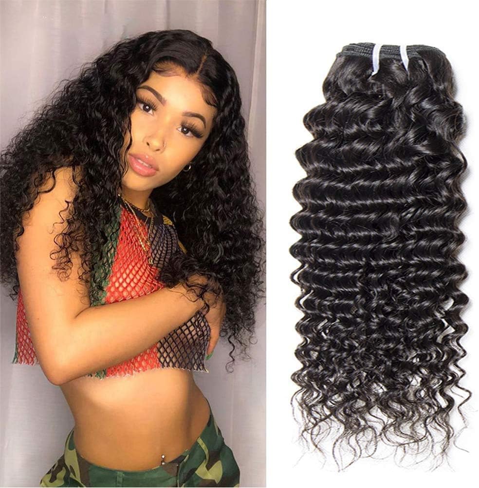 VIPbeauty hair 9A Grade Curly Wave 3 Bundles Unprocessed Peruvian Virgin human hair Natural (10 12 14)