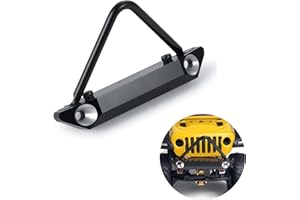 MORLORDY RC Aluminum Alloy Front Bumper for 1/24 RC Crawler Car SCX24 Upgrades AXI00005 Gladiator AXI90081 Deadbolt AXI00002 JLU Accessories