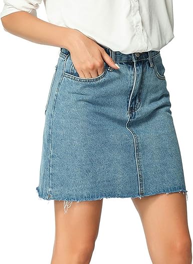amazon jeans skirts