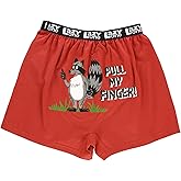 Lazy One Funny Animal Boxers, Humorous Underwear, Novelty Boxer Shorts, Gag Gifts for Men