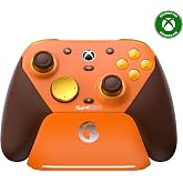 GameSir G7 Pro Wired Controller for Xbox One, Xbox Series X/S, Wireless PC Controller with TMR Sticks, Hall Effect Analog Triggers, 1000Hz Polling Rate with 3.5mm Audio Jack - Amber Flame