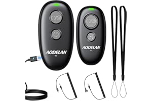 Upgrade for Nikon Rechargeable Wireless Camera Remote Control,AODELAN Shutter Release Compatiable with P950, Z6 II, D6, D780,