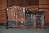 BUNNY BUSINESS GROVE Rabbit Hutch Cover Brown 147 x 53 x 84 cm view 2