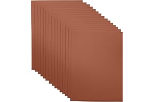 ADER PRODUCTS Brown EVA Foam Sheets for Crafts, 9 x 12 Inch, 2mm Thickness – Ideal for DIY Arts and Crafts, Foam Paper for Kids, Cosplay and Costumes - 15 Pack
