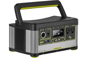 Goal Zero Yeti Portable Power Station - Yeti 500X w/ 497 Watt Hours Battery Capacity, USB Ports & AC Inverter - Rechargeable Solar Generator for Camping, Travel, Outdoor Events, Off-Grid & Home Use