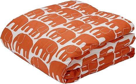 Amazon 東京 西川 肌掛け布団 シングル 洗える フィンレイソン エレファンティ ゾウ 綿100 オレンジ Aeor 掛けふとん オンライン通販