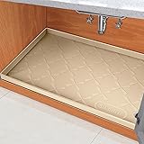 SIKADEER 28" x 22" Under Sink Mat