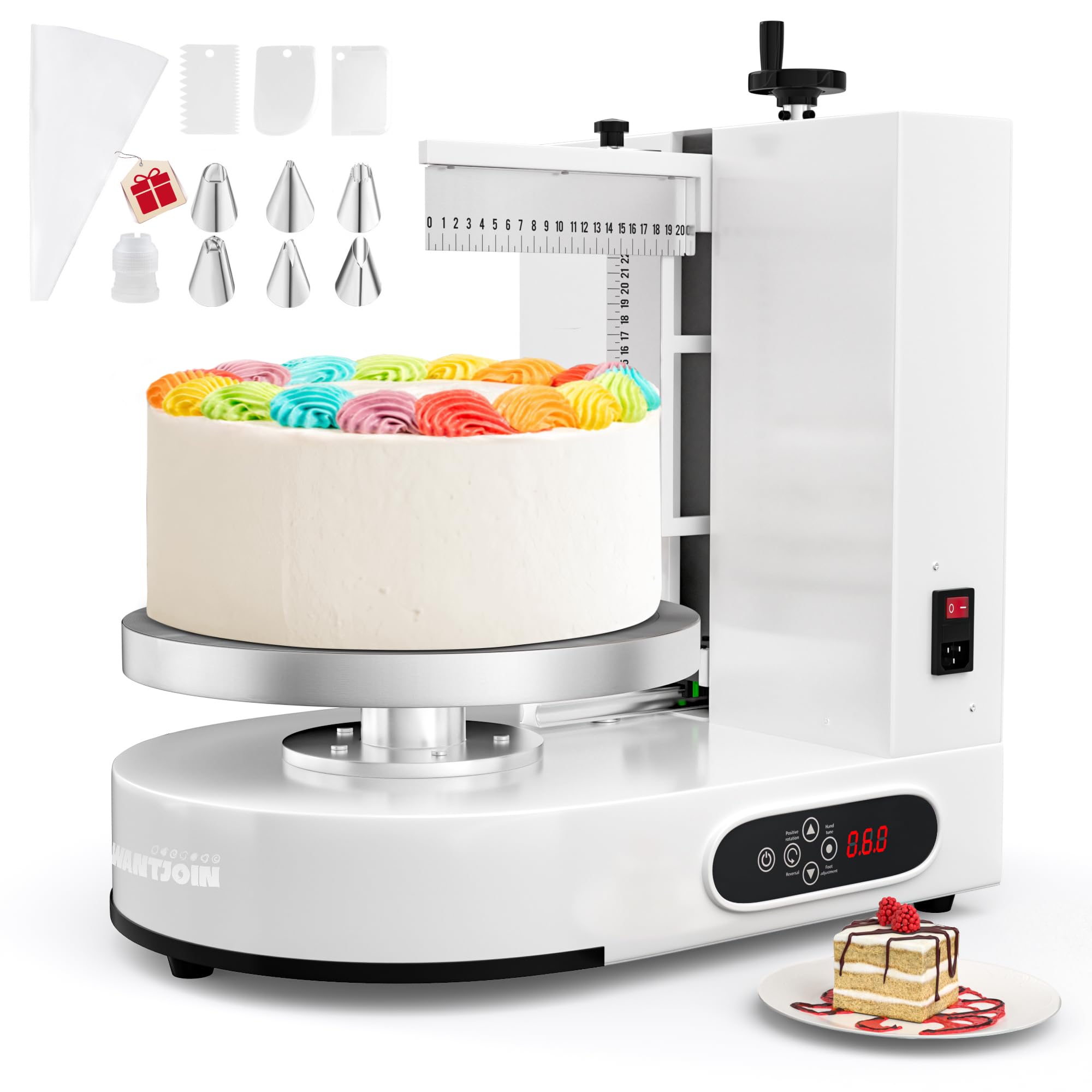 WantJoin Automatic Cake Decorating Machine, 4–12