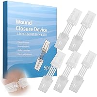 Wound Closure Strips Sterile Skin Wound Suture Strip 5PCS First Aid Adhesive Stitches Sutures Bandages Emergency Stitch Lacer