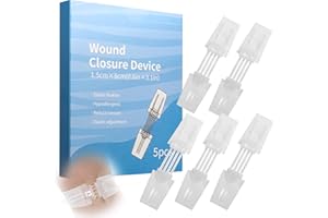 Wound Closure Strips Sterile Skin Wound Suture Strip 5PCS First Aid Adhesive Stitches Sutures Bandages Emergency Stitch Lacer