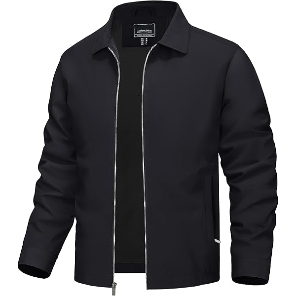 【LOHEN】V COLLAR LIGHT JACKET BLACK MAGCOMSEN Black Jacket Lightweight Windbreaker Spring Fall Jackets