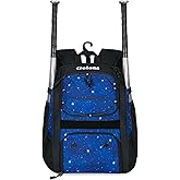 Goloni Youth Baseball Bag,Baseball Backpack with Shoes Compartment,Softball Bag with Fence Hook for T-Ball Bat & Equipment