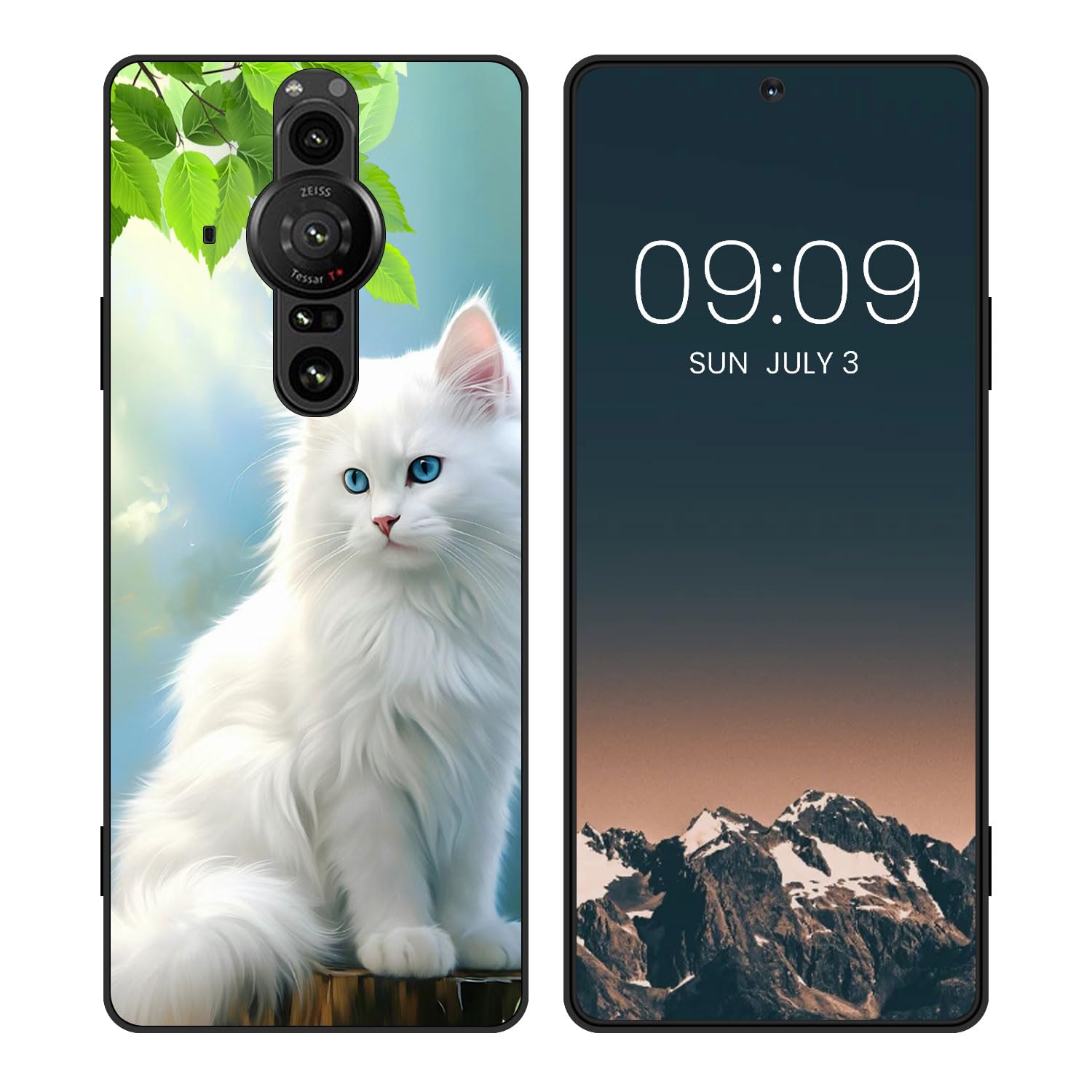 WUACYEAMING for Sony Xperia PRO-I Cute Case,Soft