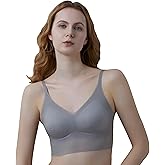 Breeze Womens Wireless Bra - Comfortable Seamless Stretch Everyday Bra - Bras for Women no Underwire Full Coverage Bralette