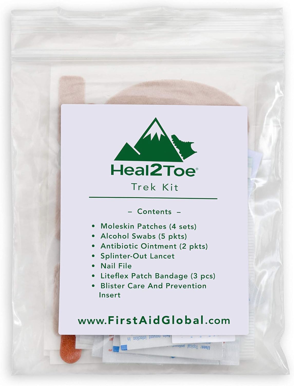 hiking foot care kit