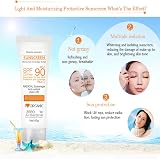 HURRISE Max SPF 90 Sunscreen Cream Moisturizing Whitening Sunblock Face Body 40g view 4