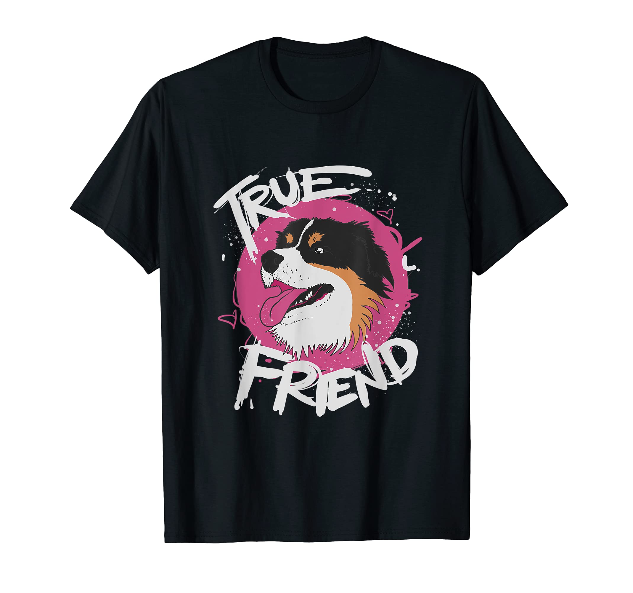 True Friend Australian Shepard Dog T-Shirt
