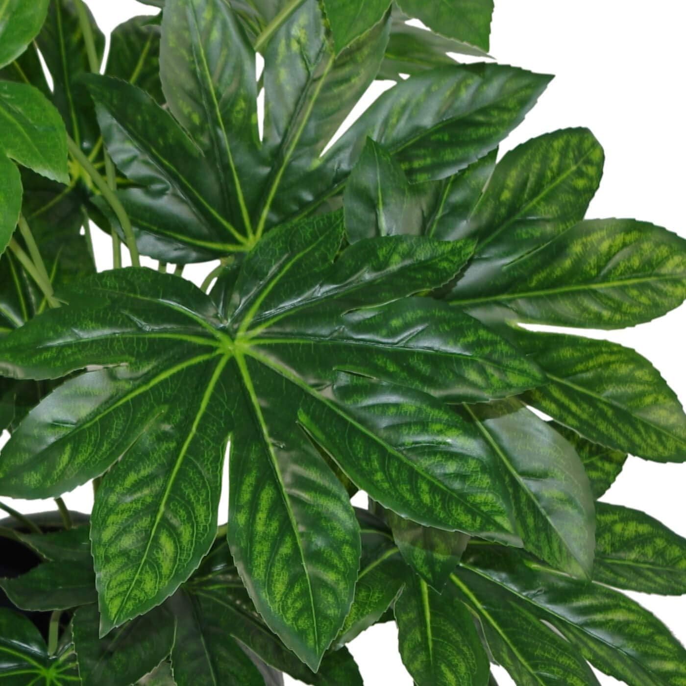 Leaf Design UK Realistic Artificial Foliage Plant with Pot, Aralia, 60cm - Image 4