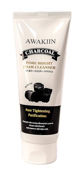 korean charcoal face wash